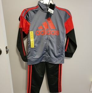 Boys Adidas Track Set